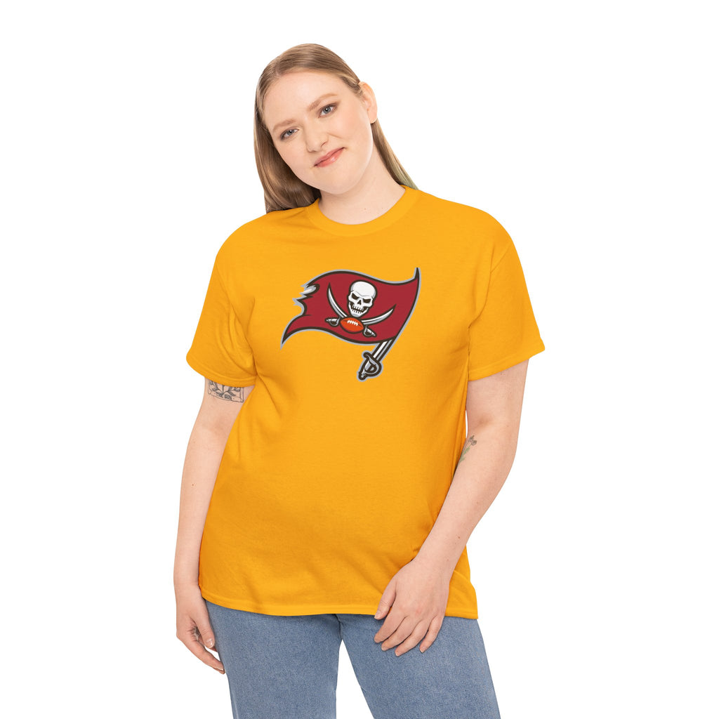 Tampa Bay Buccaneers Flag T-Shirt — Football Pirate Logo Tee