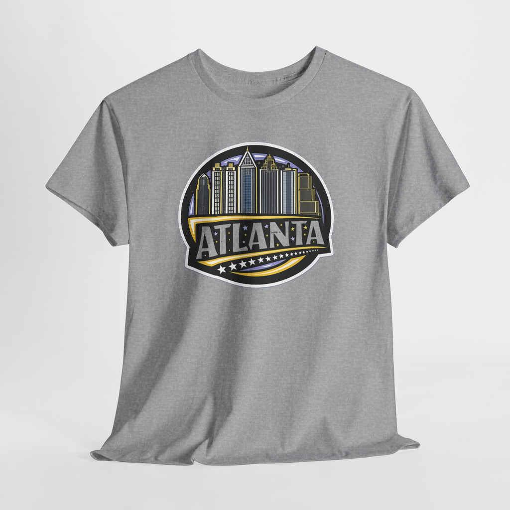 Atlanta Skyline Tee — Vintage City Badge Graphic T-Shirt