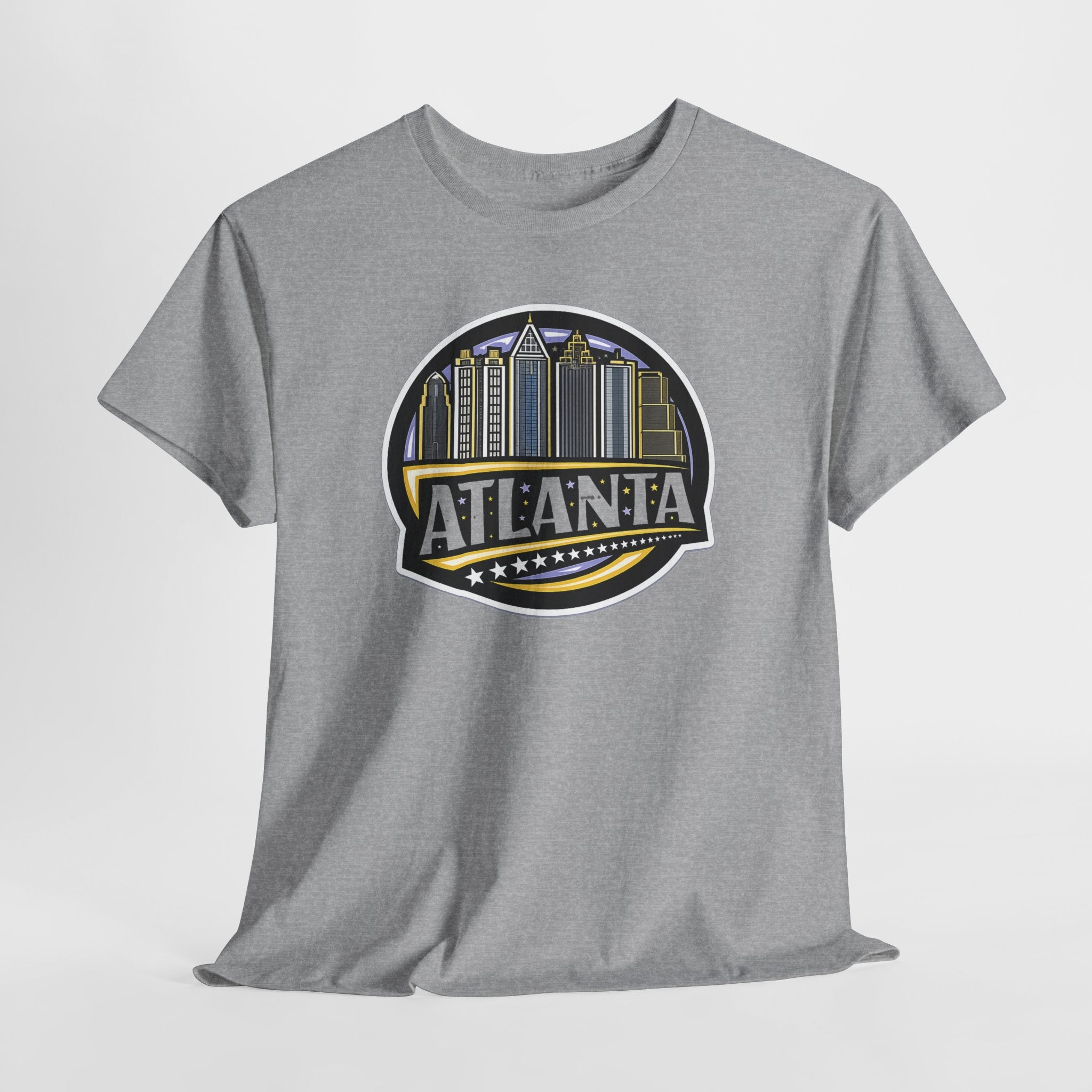 Atlanta Skyline Tee — Vintage City Badge Graphic T-Shirt
