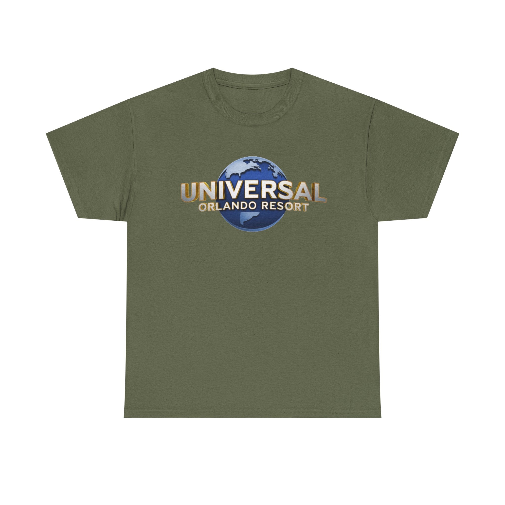 Universal Orlando Resort T‑Shirt — Retro Globe Logo Souvenir Tee