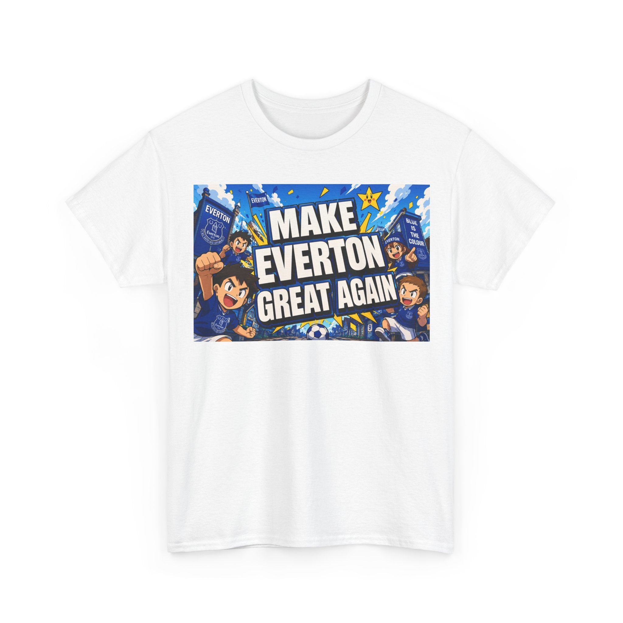 Everton Fan T-Shirt — "Make Everton Great Again" Football Supporter Tee