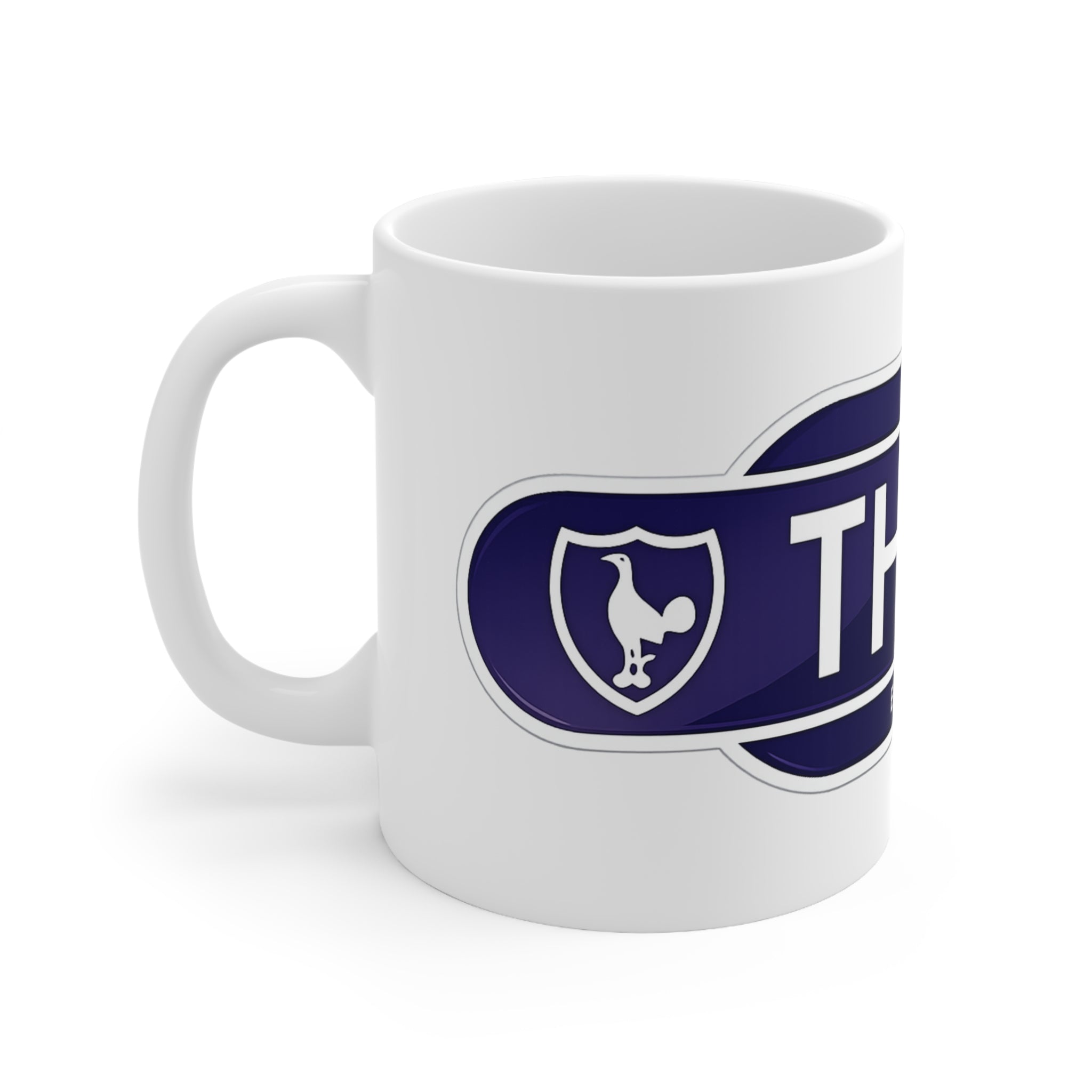 THFC Tottenham Hotspur Railway Sign Coffee Mug — Tottenham Hotspur Fan Mug (11oz & 15oz)