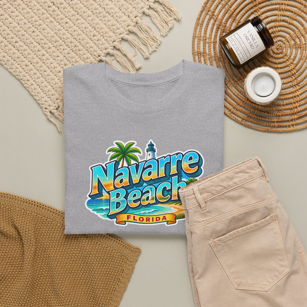 Navarre Beach Florida T-Shirt – Retro Tropical Vacation Tee