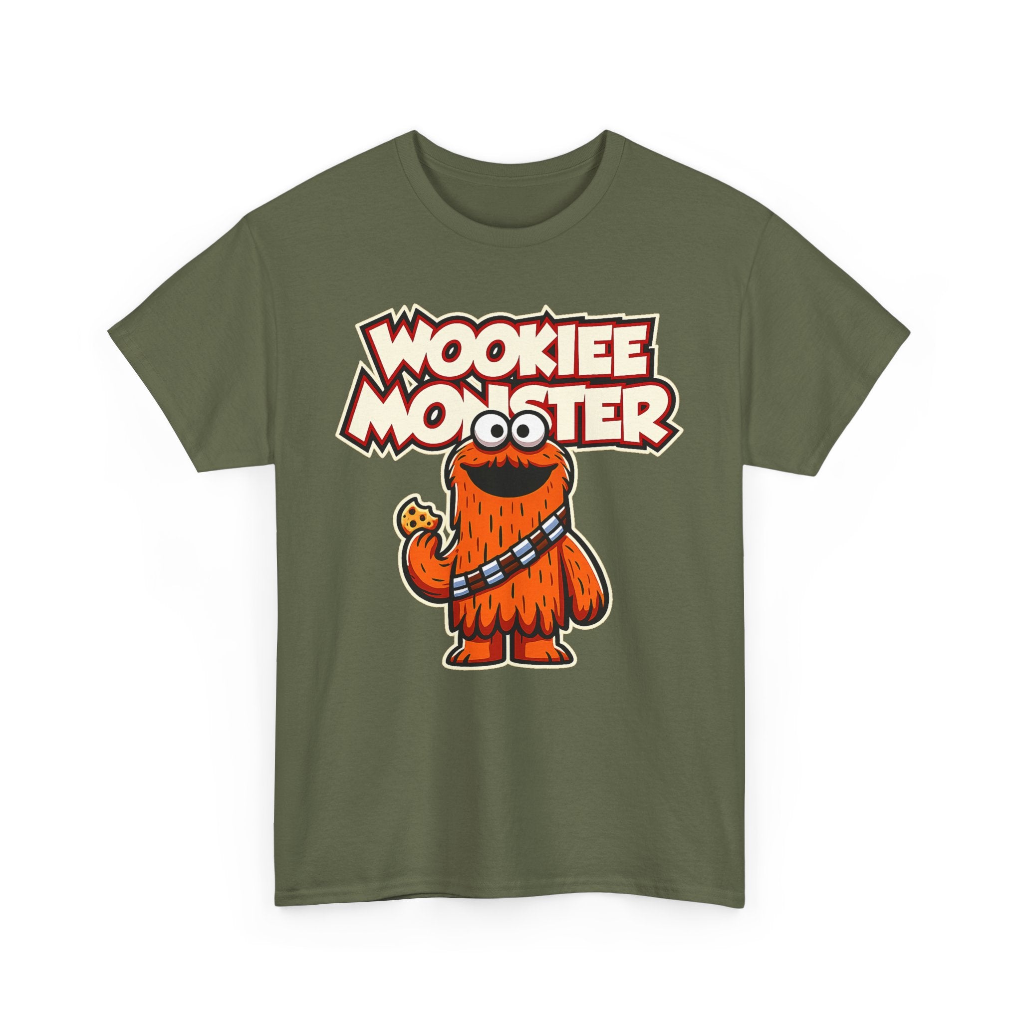 Wookiee Monster Tee - Funny Retro Sci‑Fi Cartoon Shirt