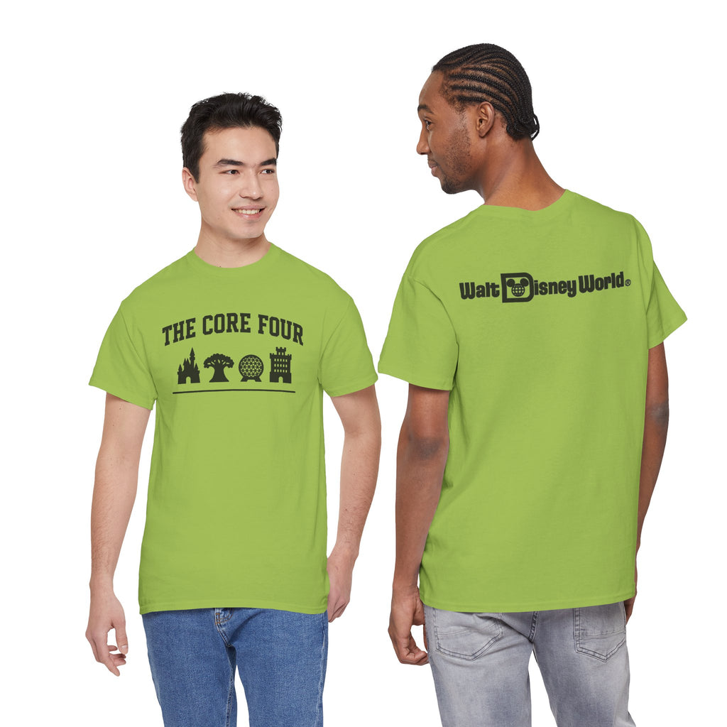 The Core Four Walt Disney World Unisex Heavy Cotton Tee