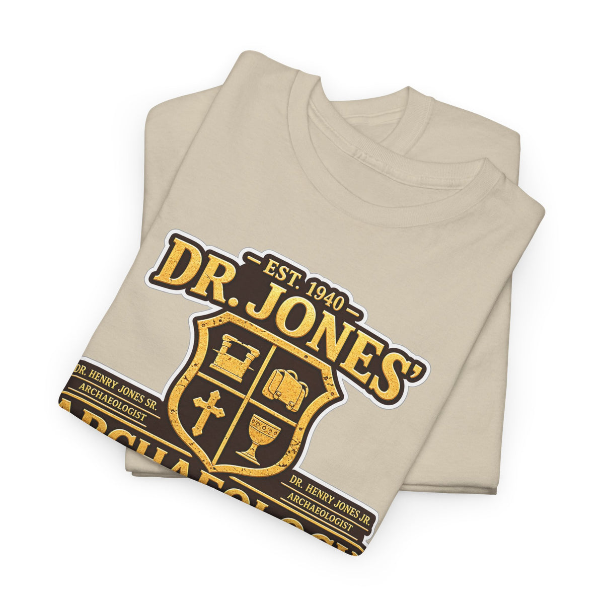 Dr. Jones Archaeology Vintage Adventure Cotton T-Shirt