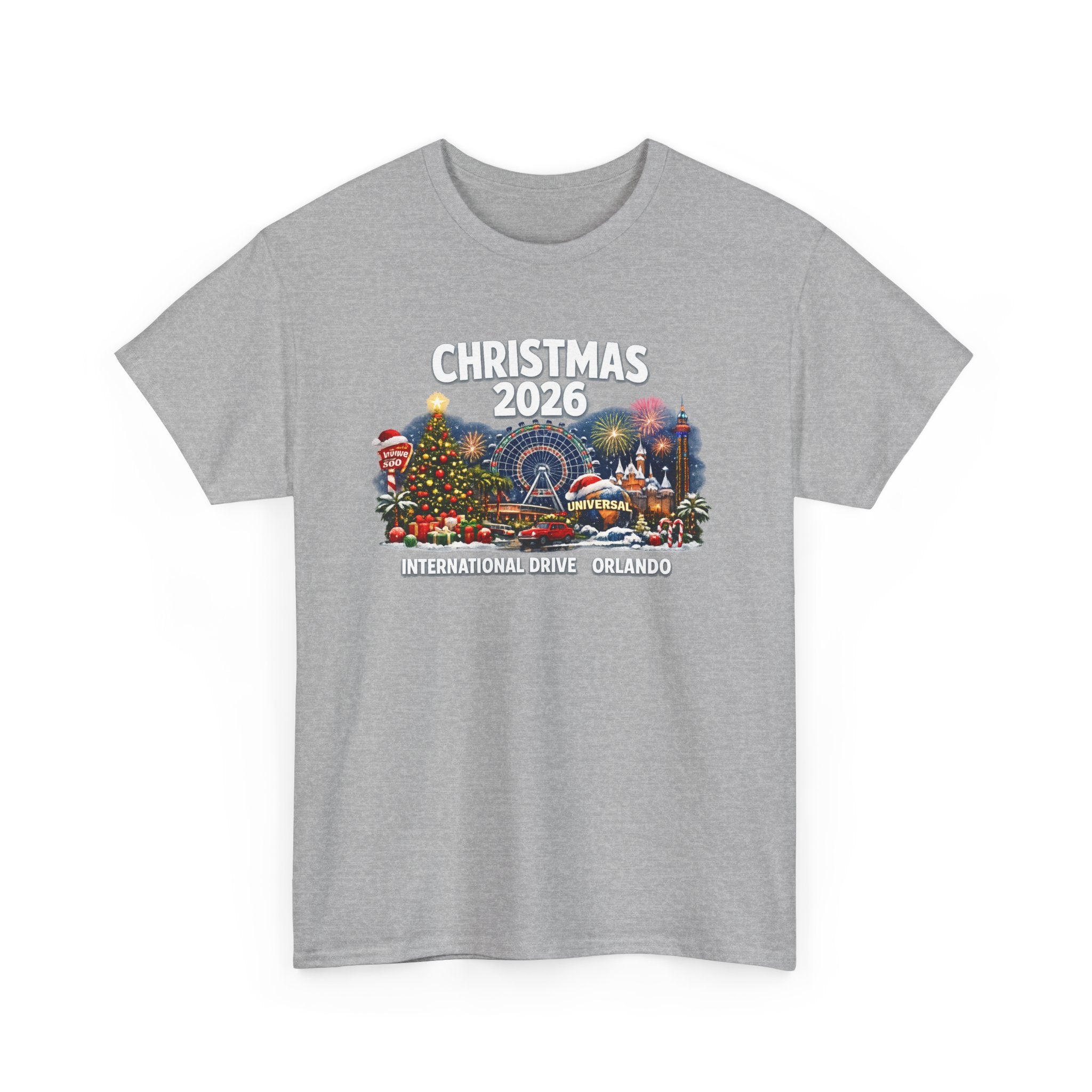 Christmas 2026 Orlando T-Shirt — International Drive Holiday Souvenir
