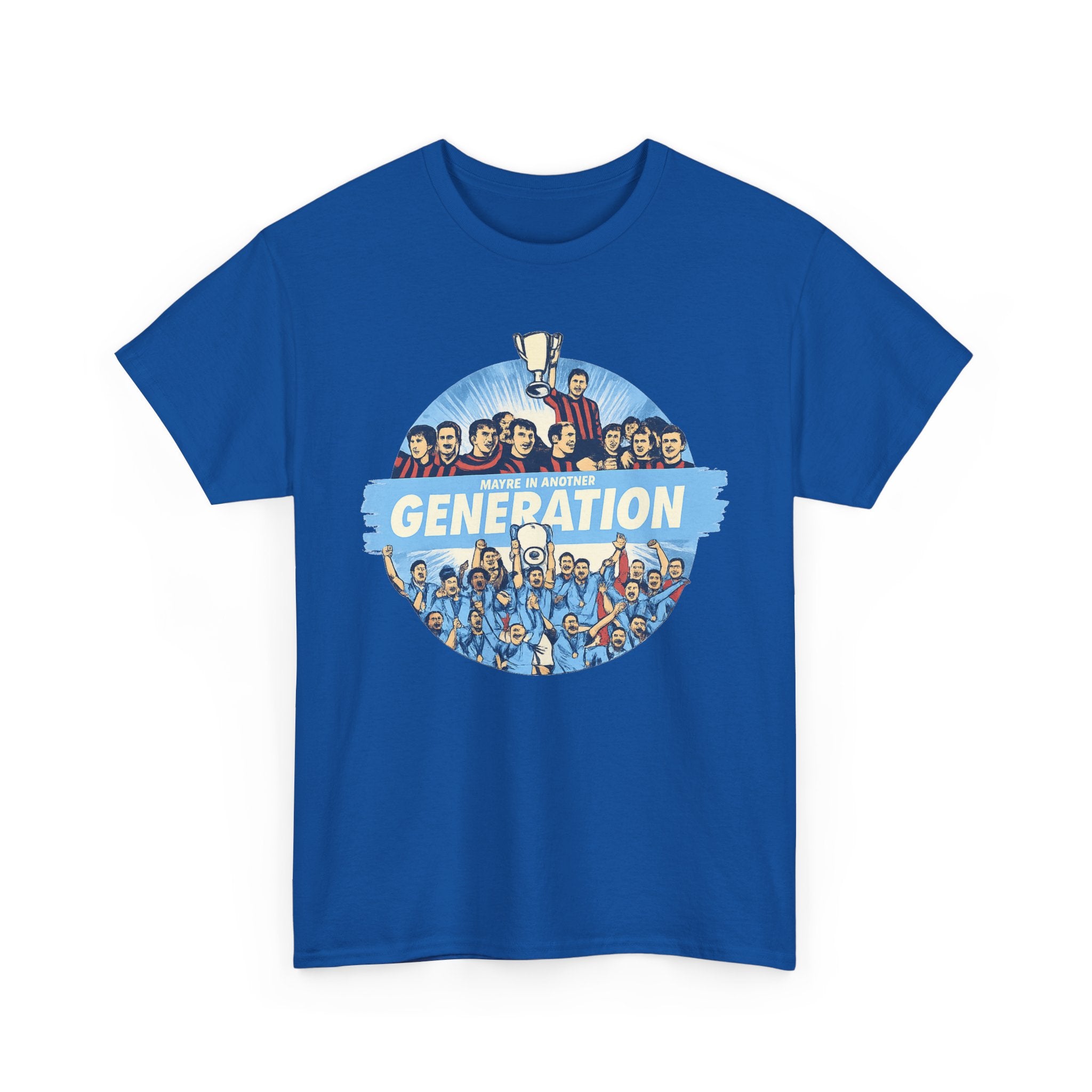 Manchester City Maybe in Another Generation Champions T‑Shirt — Retro Team Fan Tee