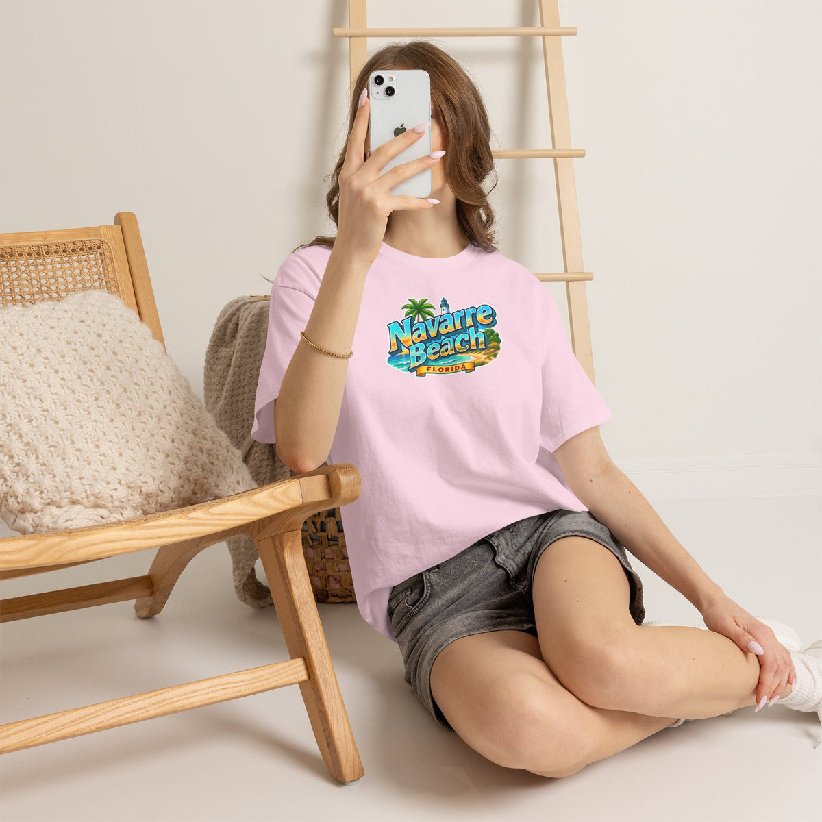 Navarre Beach Florida T-Shirt – Retro Tropical Vacation Tee