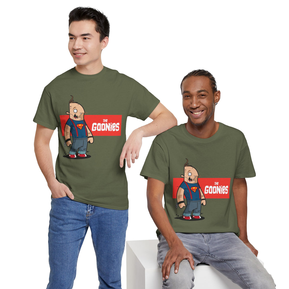 The Goonies Inspired Character Tee — Cartoon Sloth Graphic T‑Shirt
