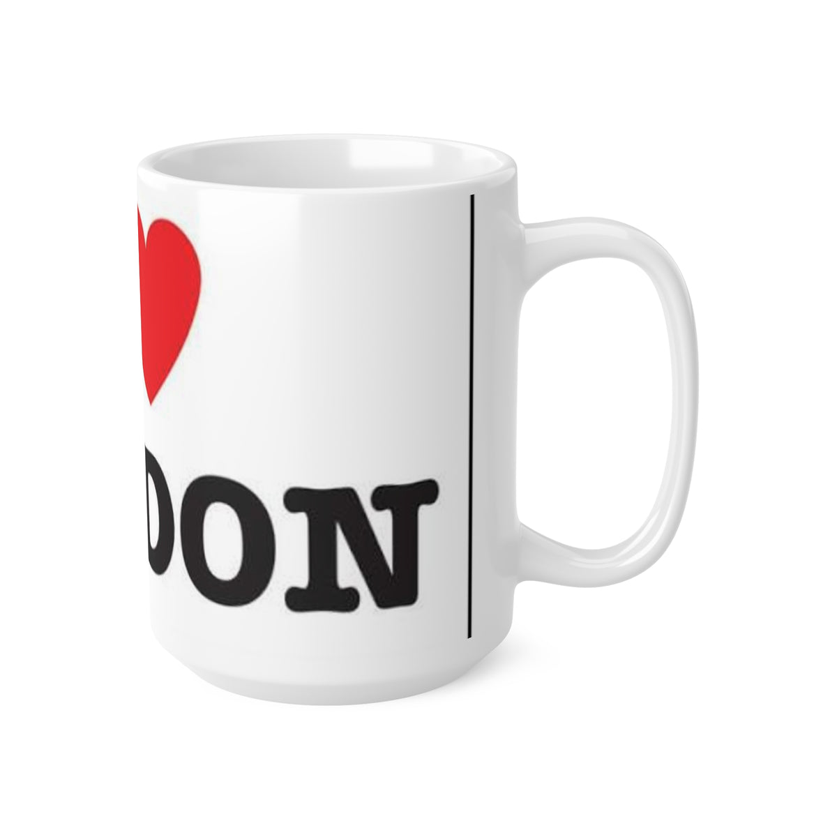 I  London Ceramic Coffee Mug — 11oz & 15oz Travel Souvenir Mug
