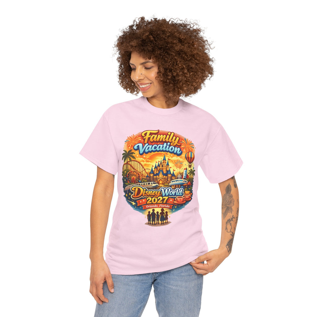 Family Vacation 2027 Tee — Theme Park Souvenir Shirt