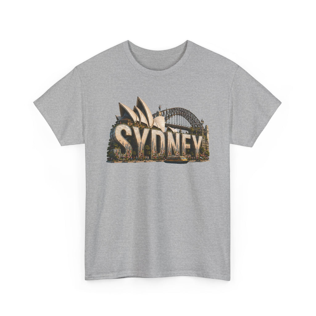 Sydney Landmark T‑Shirt — Vintage Sydney Opera House & Harbour Bridge Tee