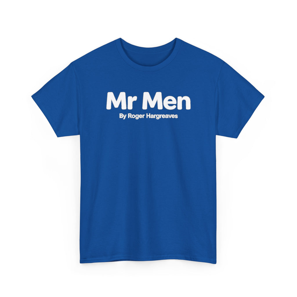 Mr Men T-Shirt – Retro 'Mr Men by Roger Hargreaves' Logo Tee
