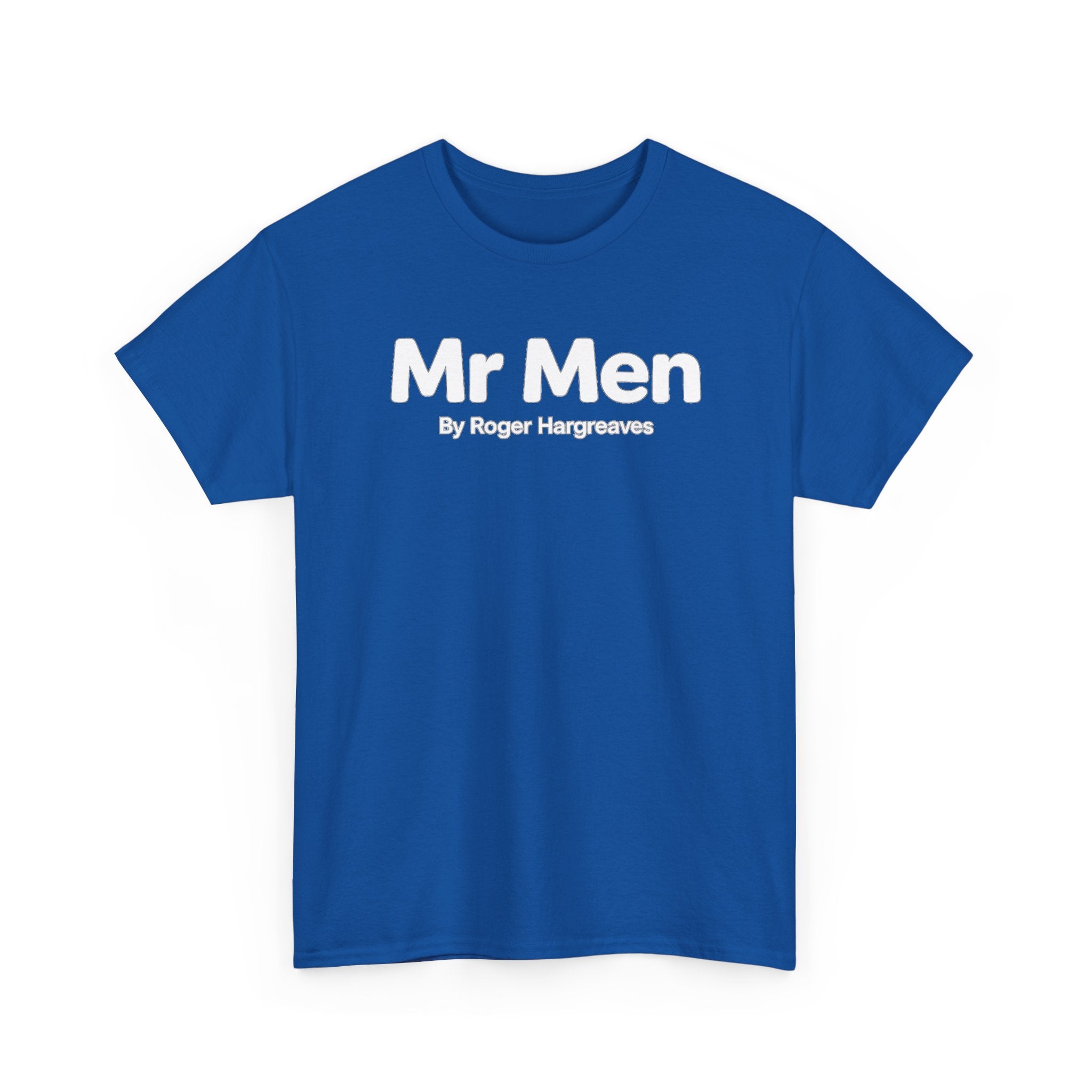 Mr Men T-Shirt – Retro 'Mr Men by Roger Hargreaves' Logo Tee