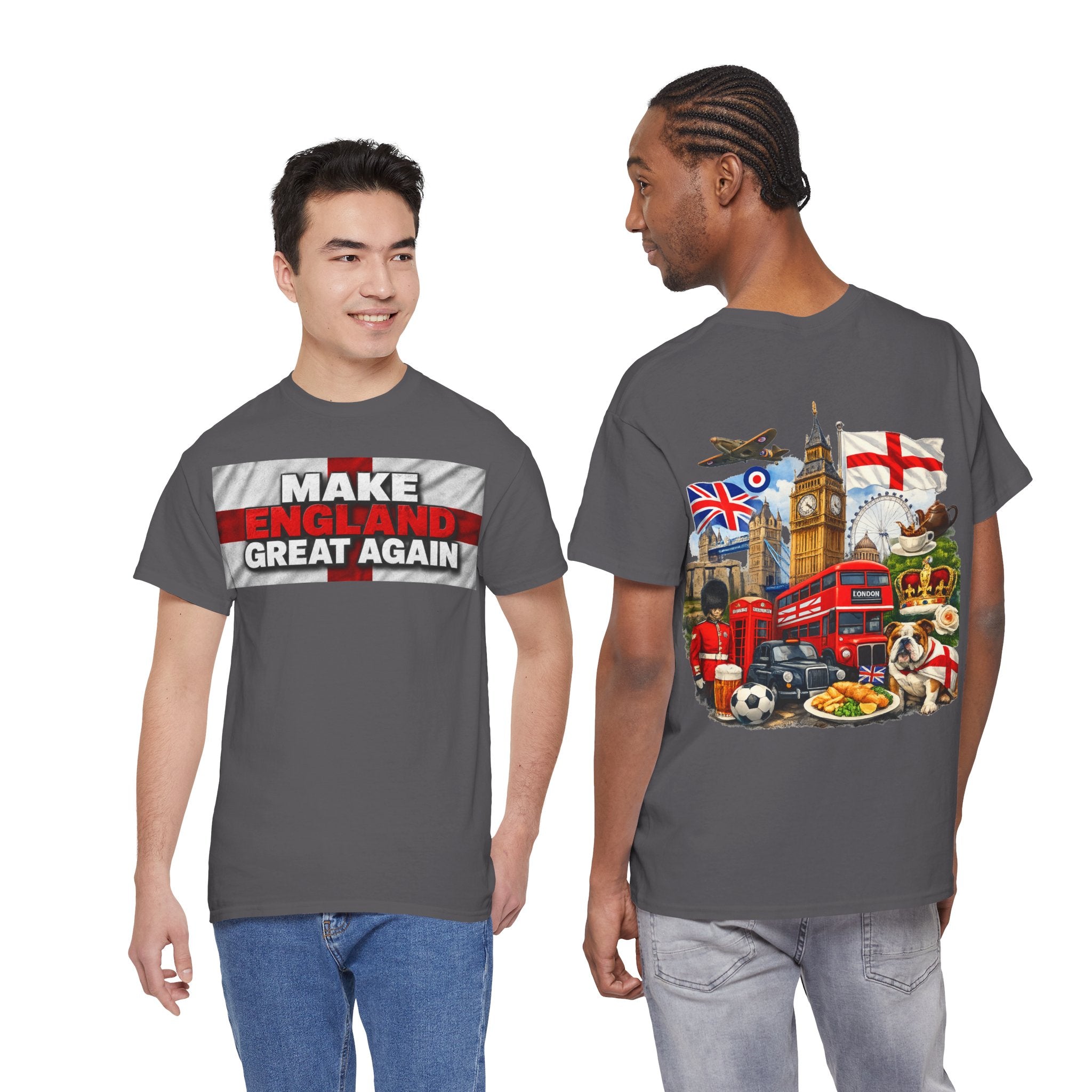 England Pride T-Shirt — "Make England Great Again" Graphic Tee