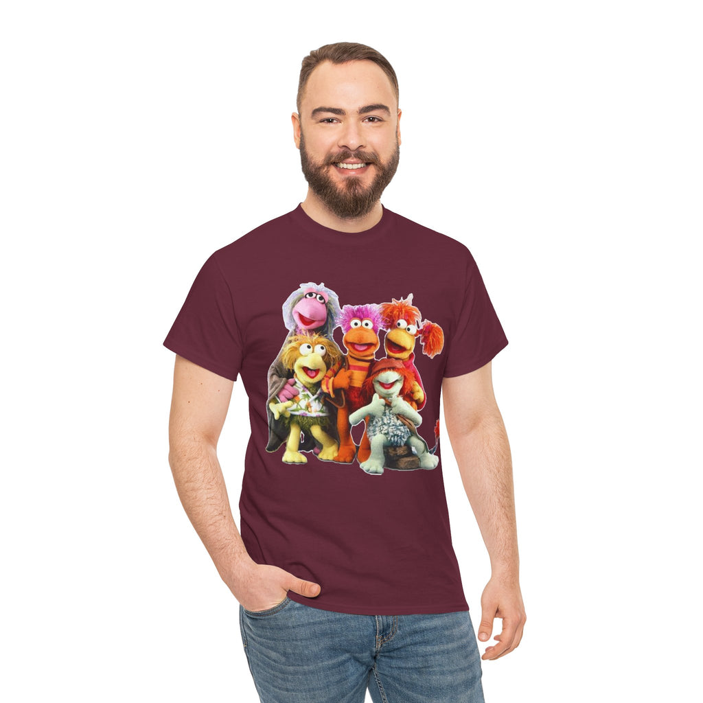 Fraggle Rock Characters T-Shirt — Vintage 80s Kids TV Crew Tee