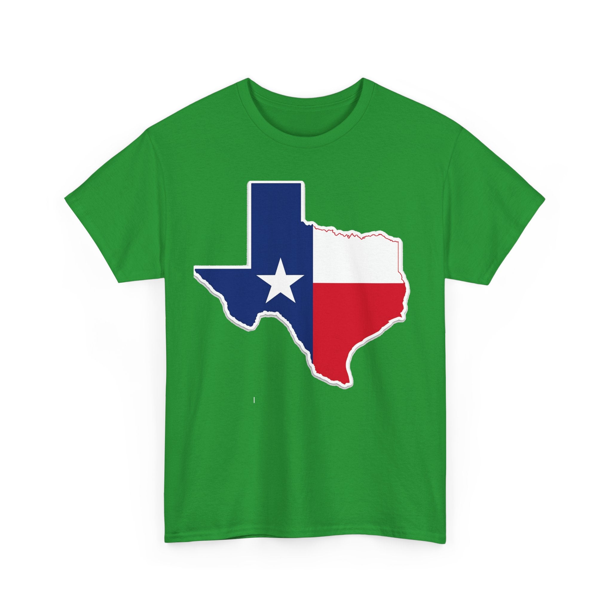 Texas Flag Outline T-Shirt — Lone Star State Pride Tee