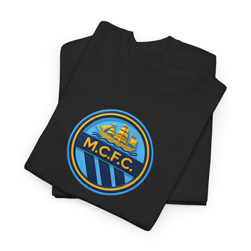 Manchester City Inspired MCFC Unisex Heavy Cotton Tee