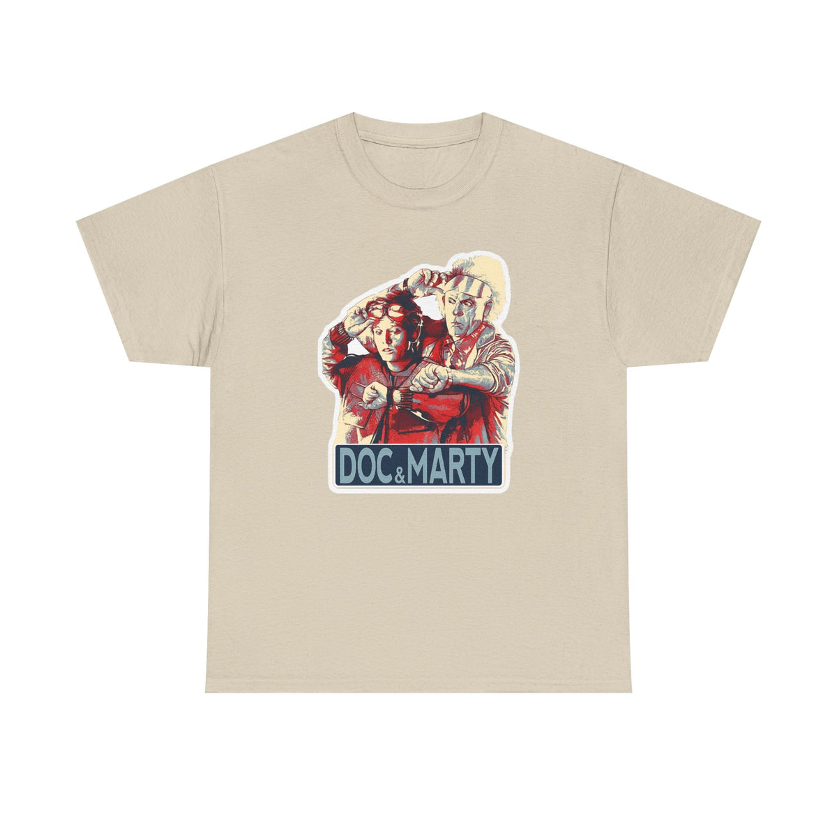 Doc & Marty Retro Graphic Cotton Tee