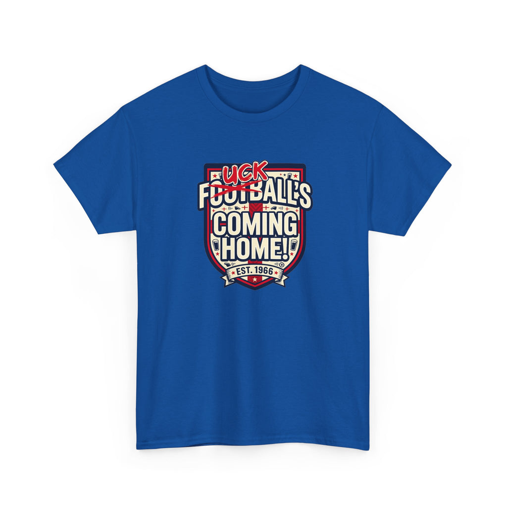 Provocative 'F*ck All's Football's Coming Home' Graphic Tee