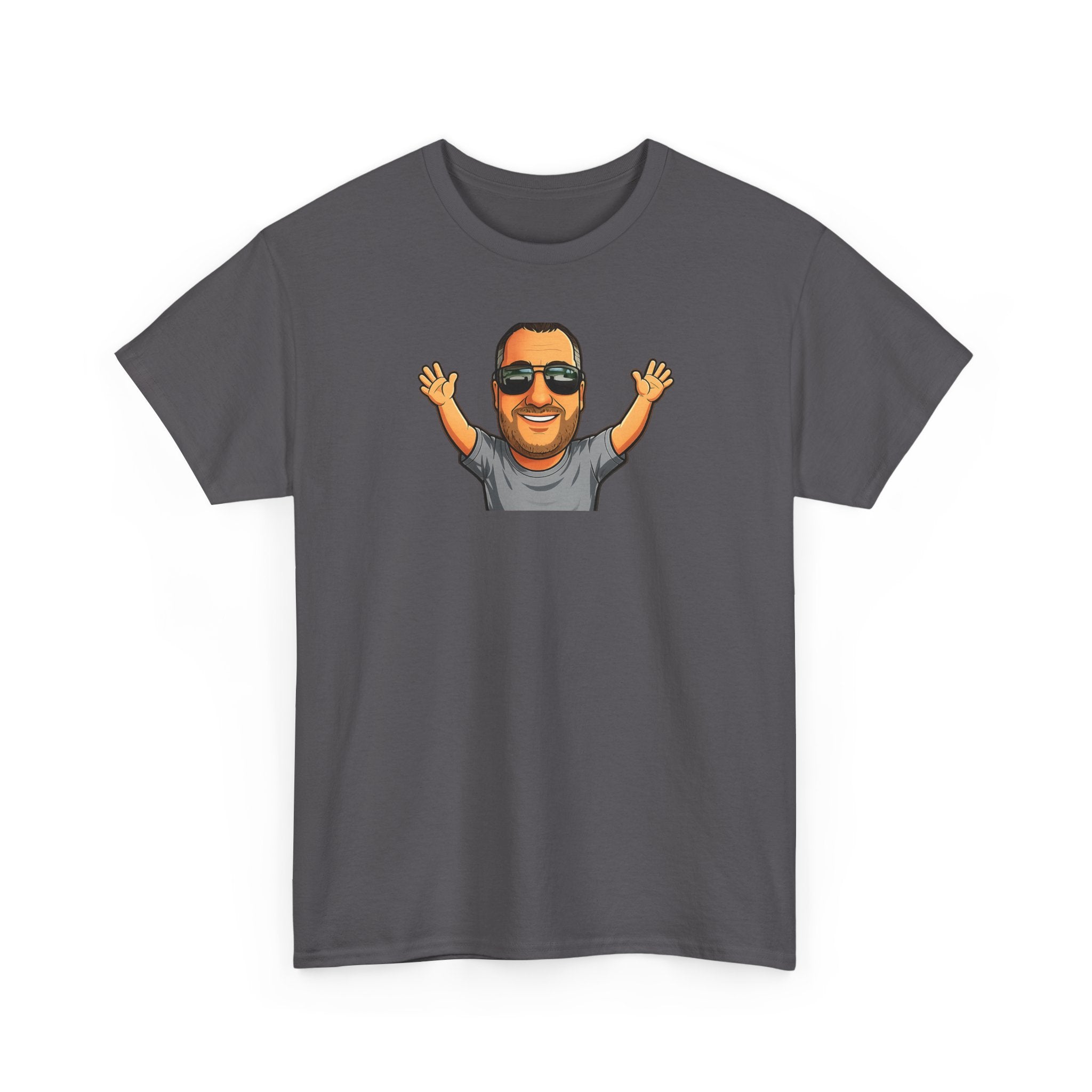 Graphic Tee — "I'll Be Back" Funny Portrait T‑Shirt