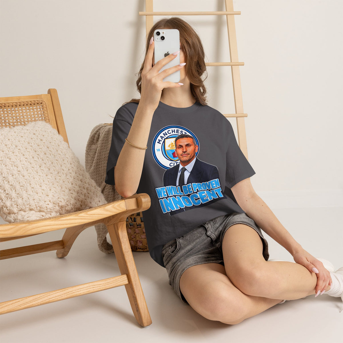 Manchester City “We Will Be Proven Innocent” Fan Cotton T-Shirt