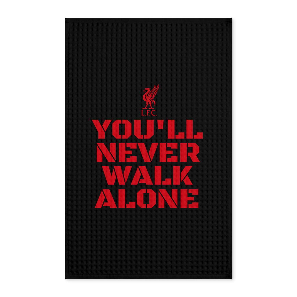 Tea Towel — 'You'll Never Walk Alone' Liverpool Waffle Kitchen Towel