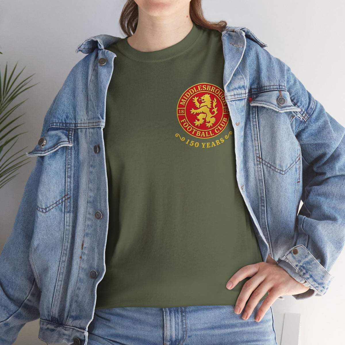 Middlesbrough 150th Crest Cotton T-Shirt