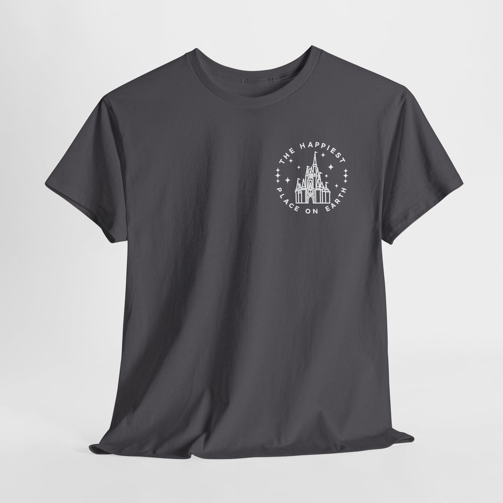 Castle Graphic Tee — "The Happiest Place on Earth" Theme Park T‑Shirt
