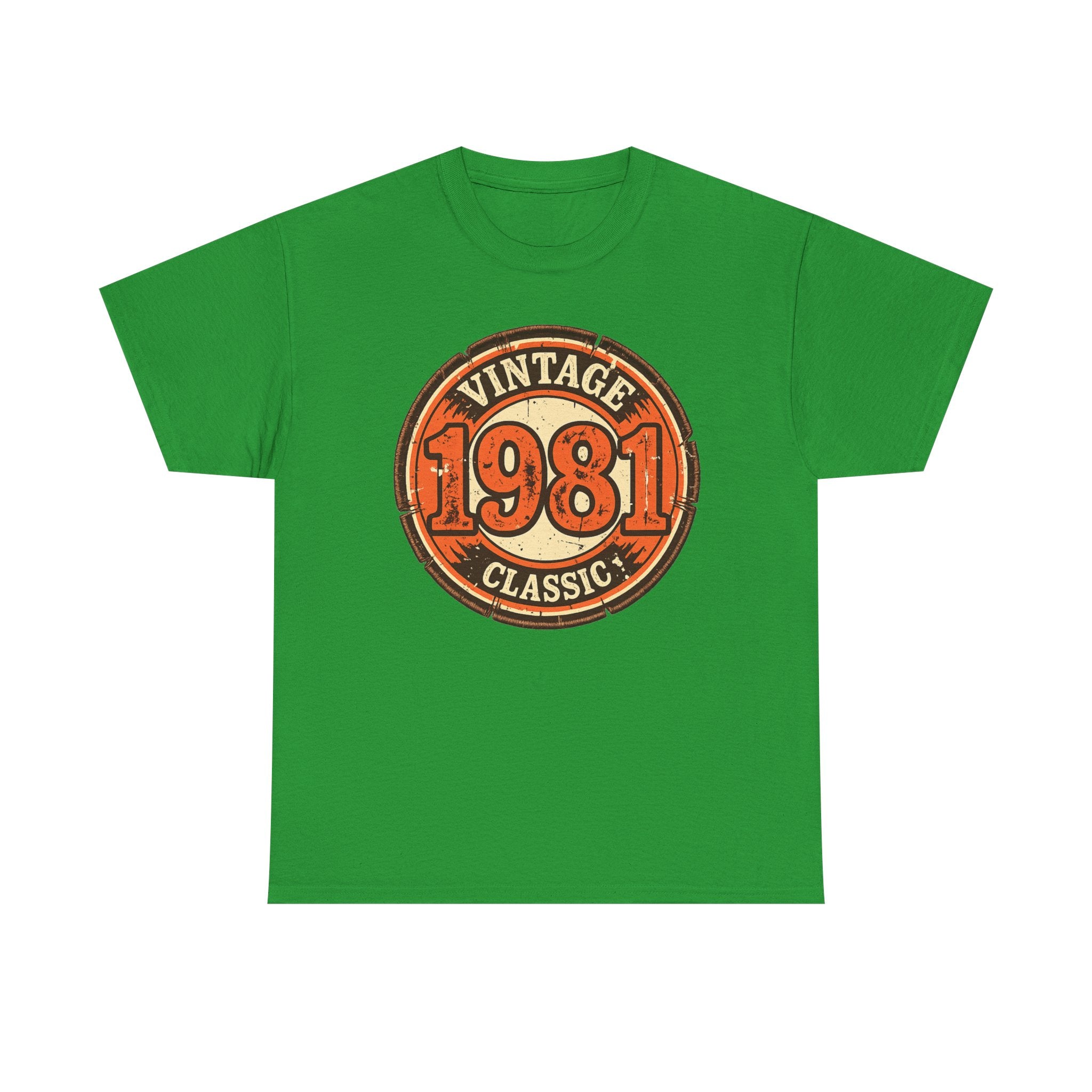 Vintage 1981 Classic T-Shirt — Retro Birthday Tee