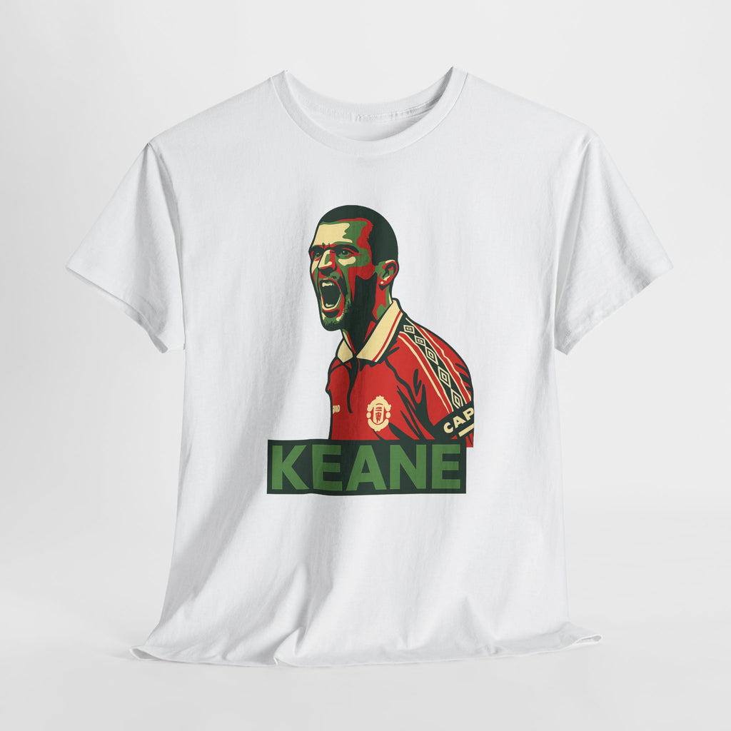 Roy Keane Retro Soccer Tee - Iconic Football Legend Graphic Shirt
