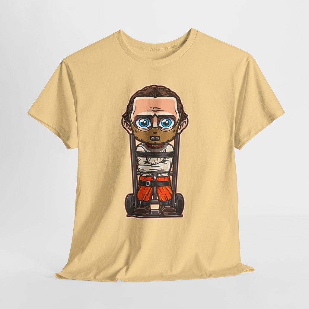 Chibi Prisoner Character Tee — Cute Cartoon Inmate Graphic T-Shirt