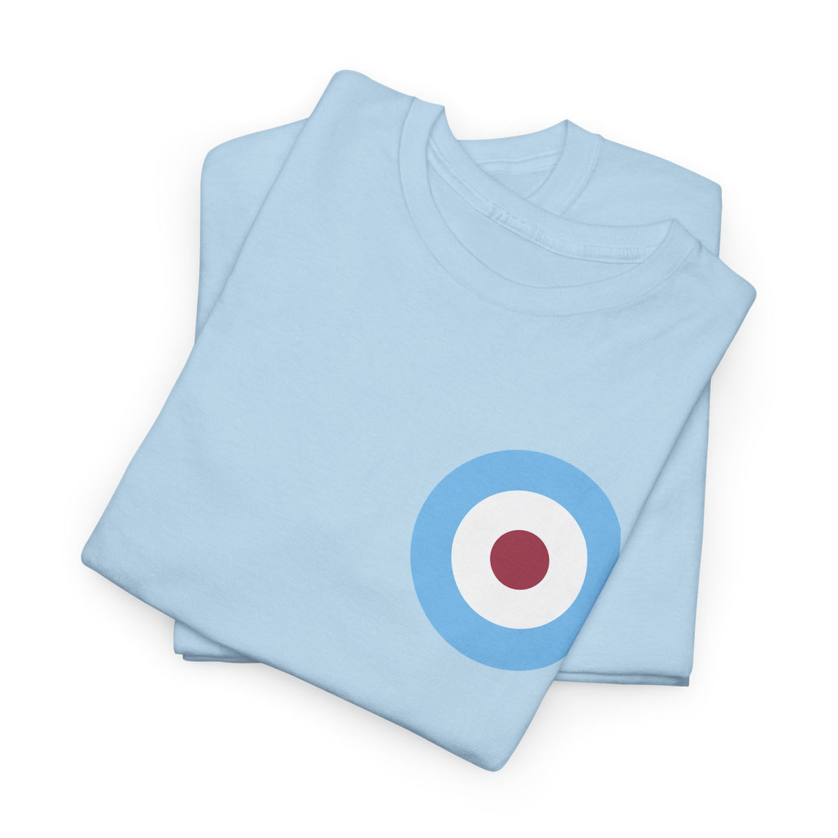 Manchester City Inspired Target Roundel Cotton T-Shirt