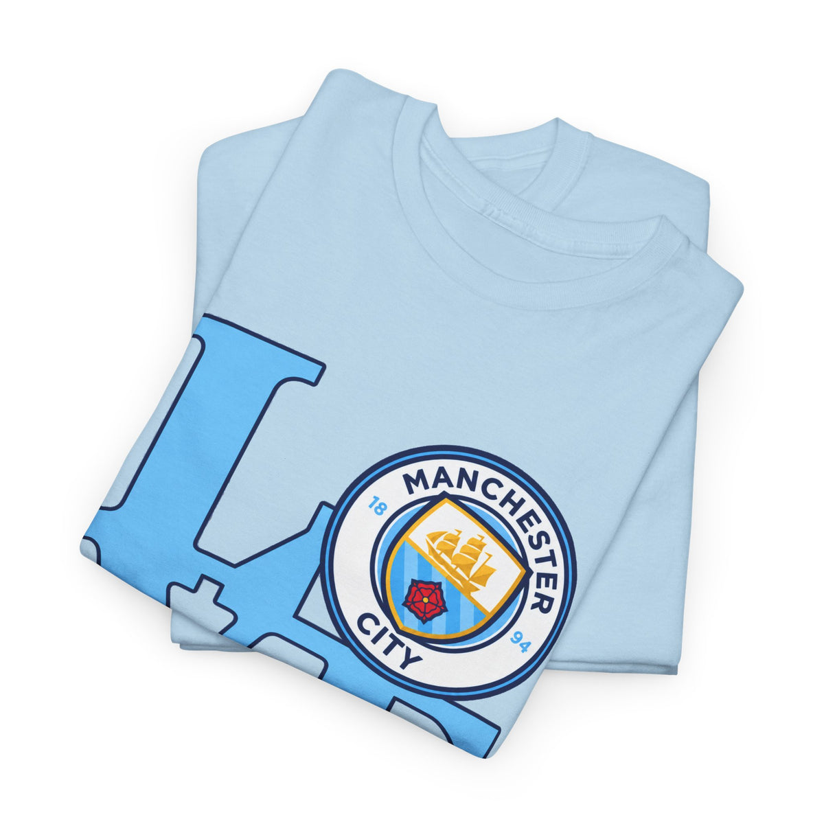Manchester City LOVE Cotton T-Shirt