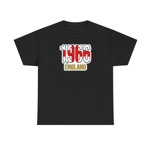 1966 England T‑Shirt – Retro World Cup Winners Football Tee