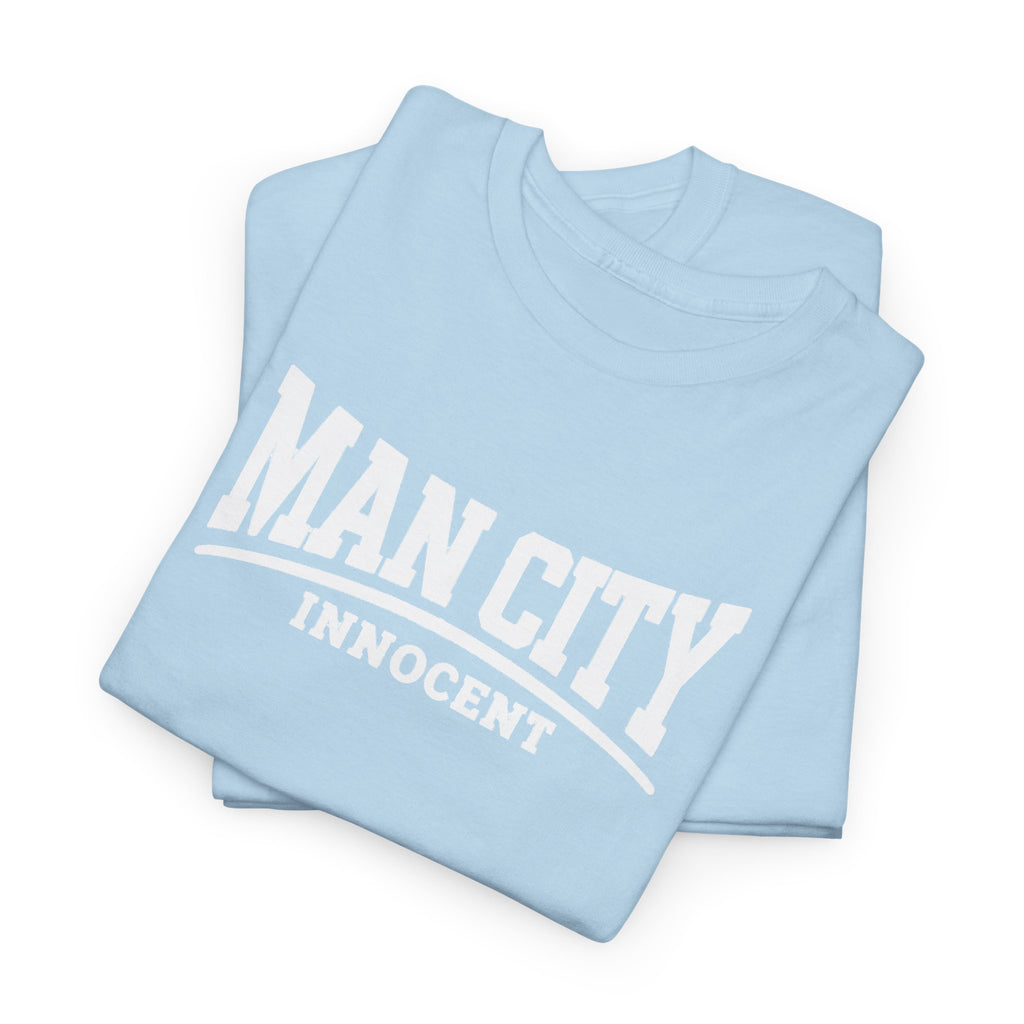 Man City Innocent Cotton T-Shirt / Tee - Vintage Sports Fan Shirt