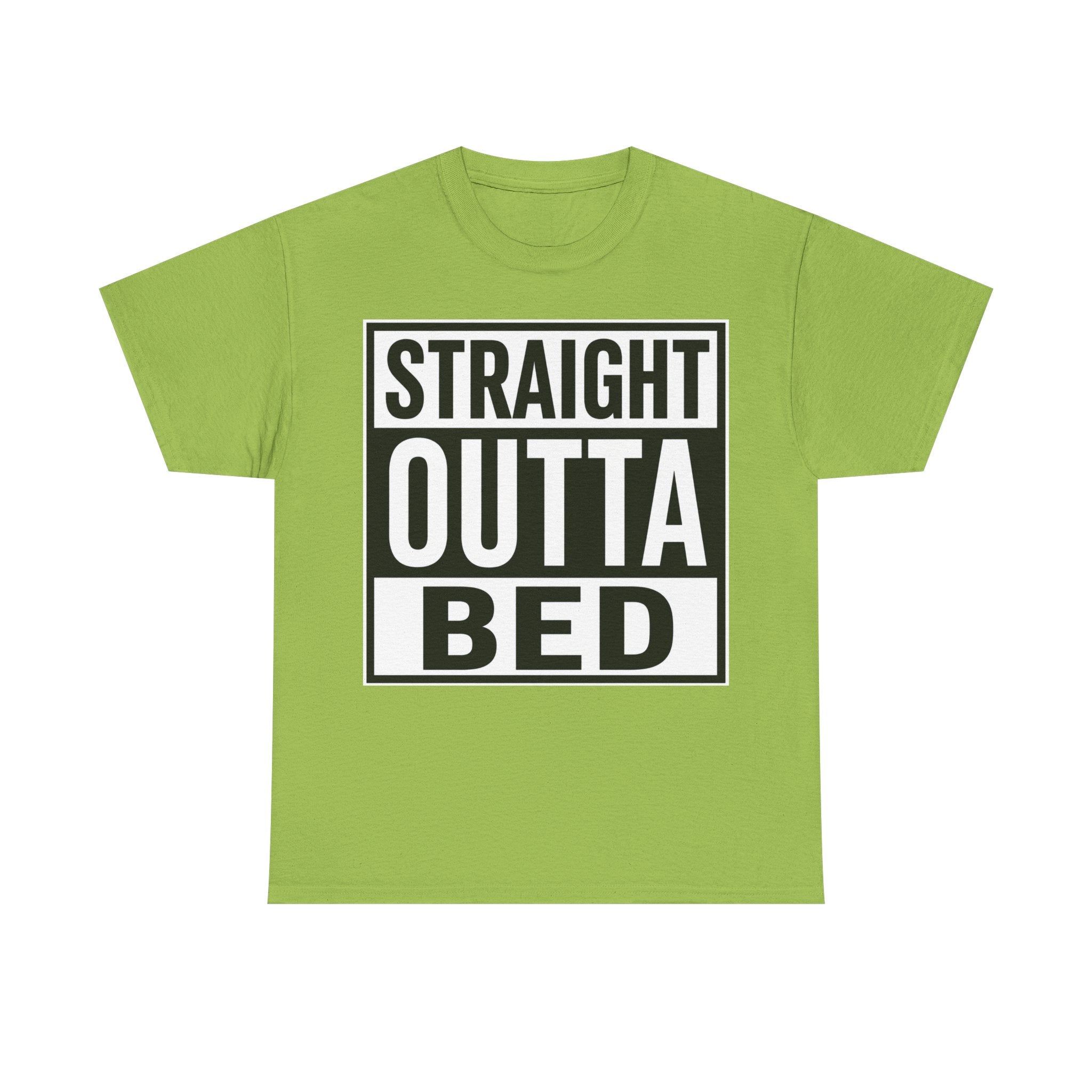 Straight Outta Bed T-Shirt — Funny Morning Graphic Tee
