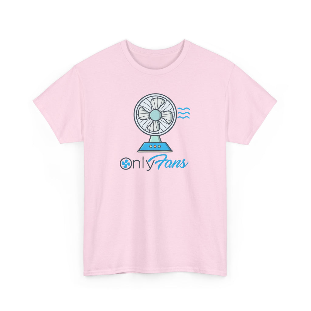 Only Fans Graphic Tee — Cute Fan Illustration Novelty T-Shirt