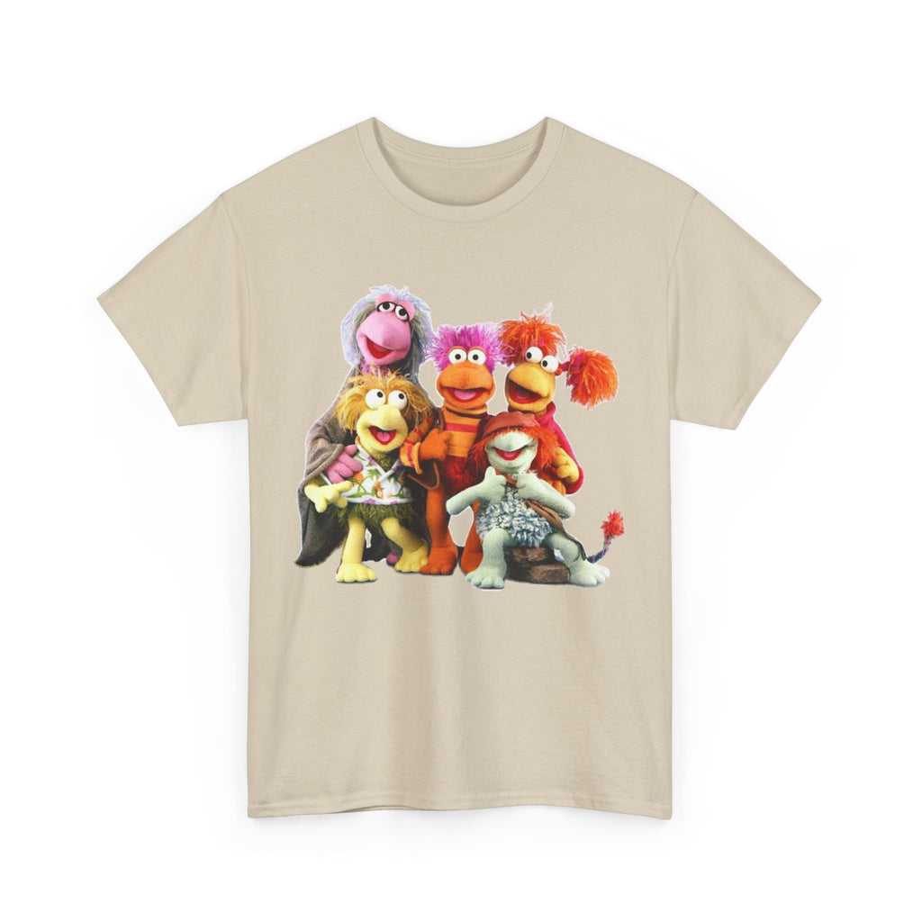 Fraggle Rock Characters T-Shirt — Vintage 80s Kids TV Crew Tee
