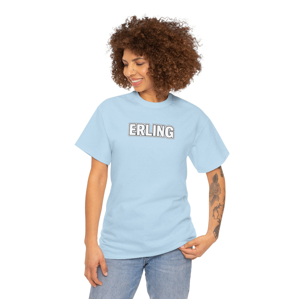 Erling Haaland Name Tee — Personalized Minimalist T-Shirt