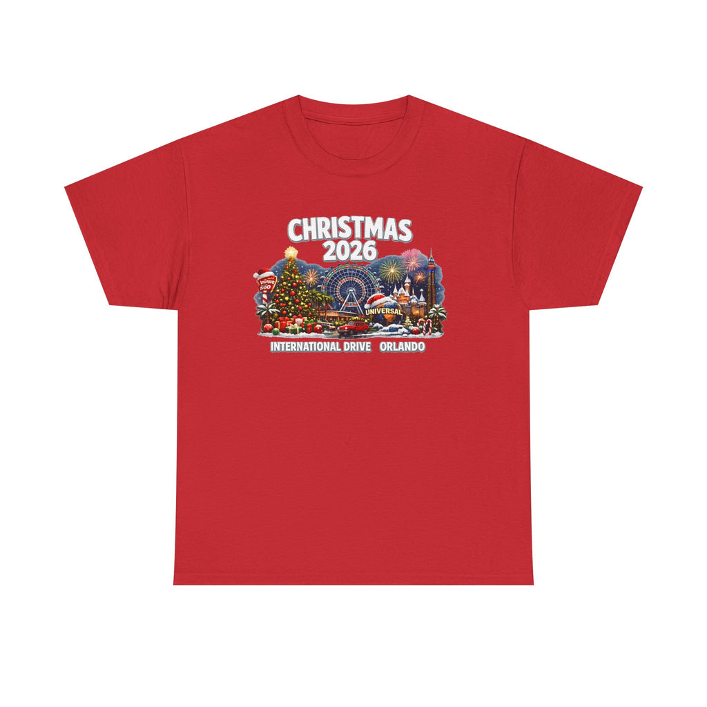 Christmas 2026 Orlando T-Shirt — International Drive Holiday Souvenir