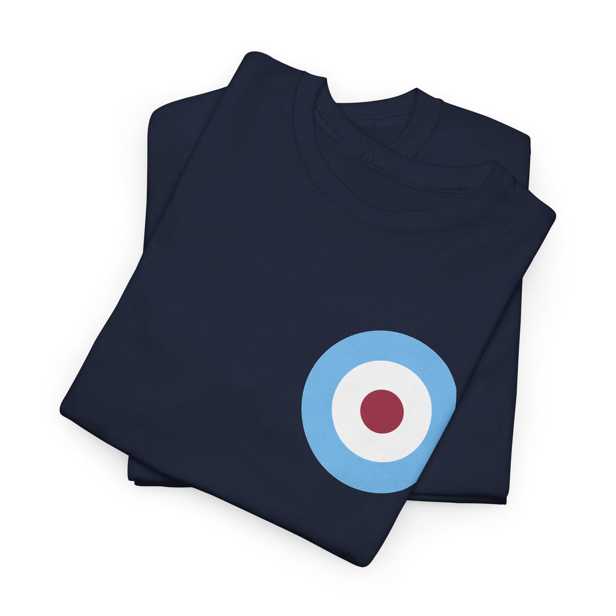 Manchester City Inspired Target Roundel Cotton T-Shirt