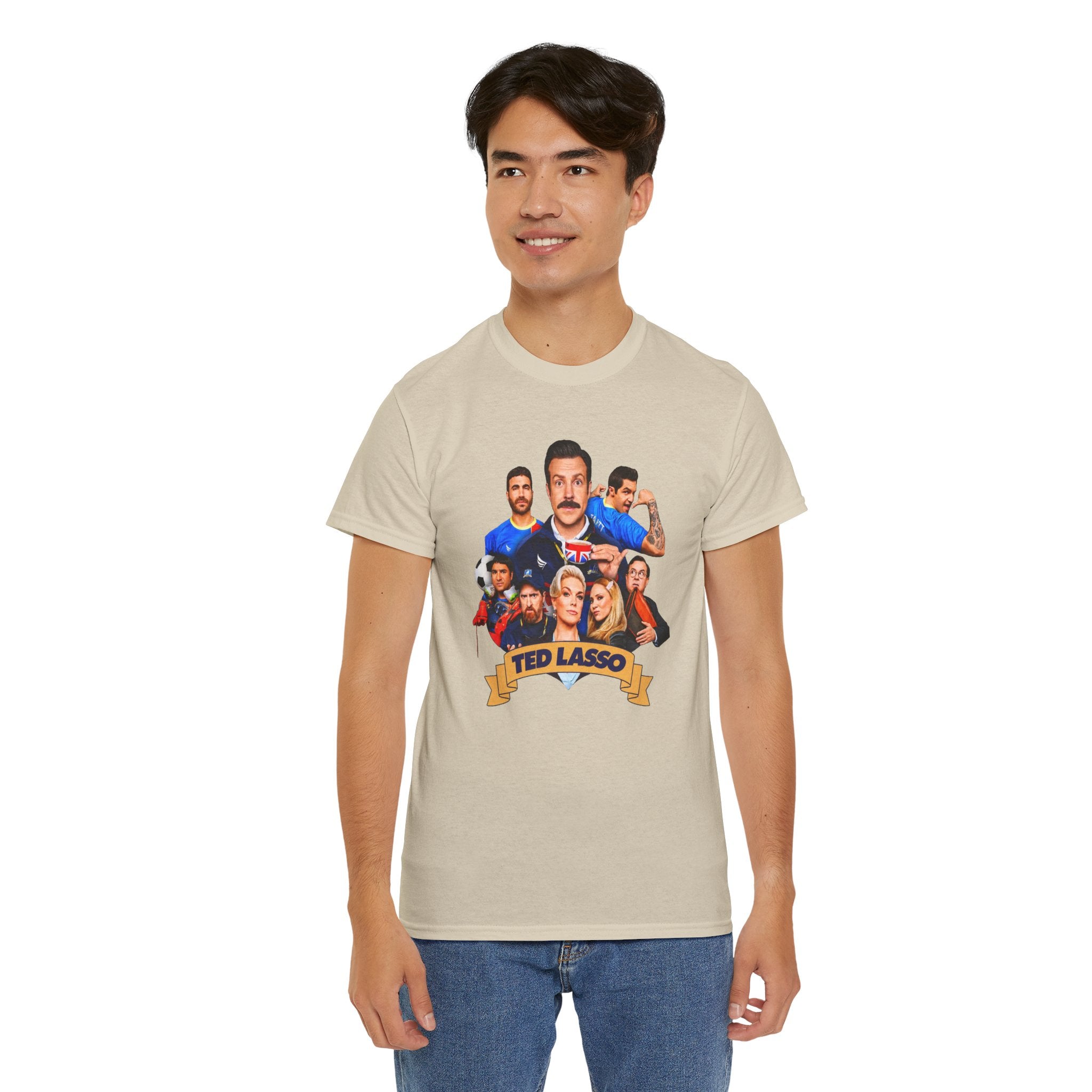 Ted Lasso Inspired Cast Graphic Tee — TV Show Fan Shirt