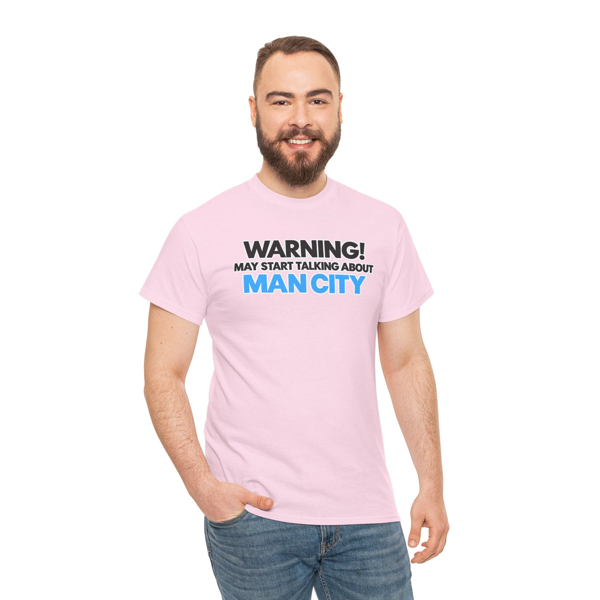 Manchester City Warning! May Start Talking About Man City T‑Shirt