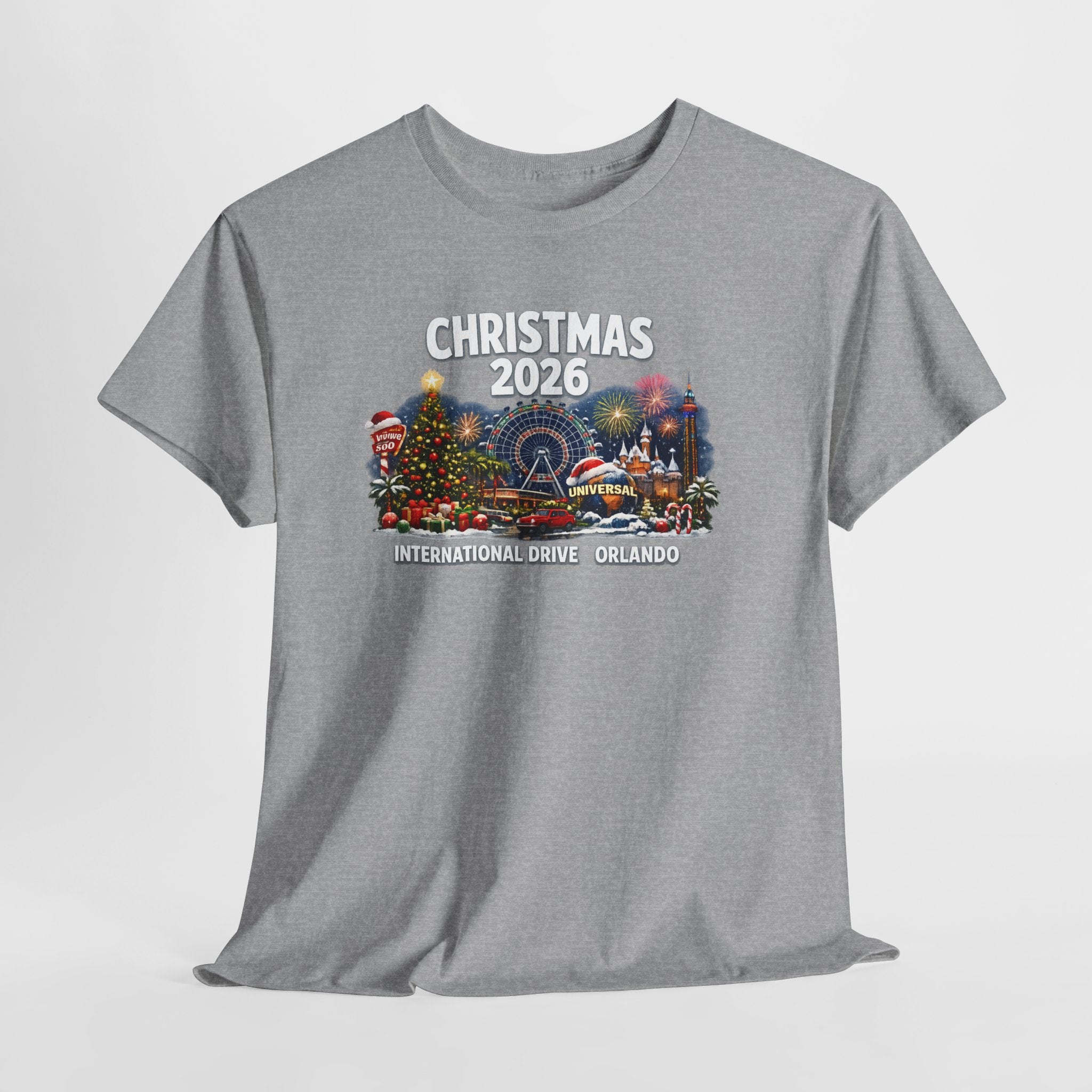 Christmas 2026 Orlando T-Shirt — International Drive Holiday Souvenir