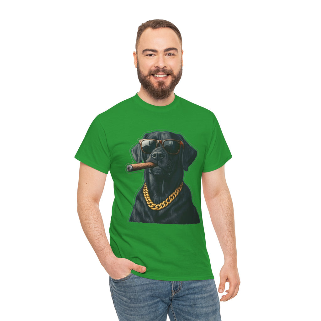 Cool Rottweiler Smoking Cigar Graphic Tee — Dog Lover Streetwear