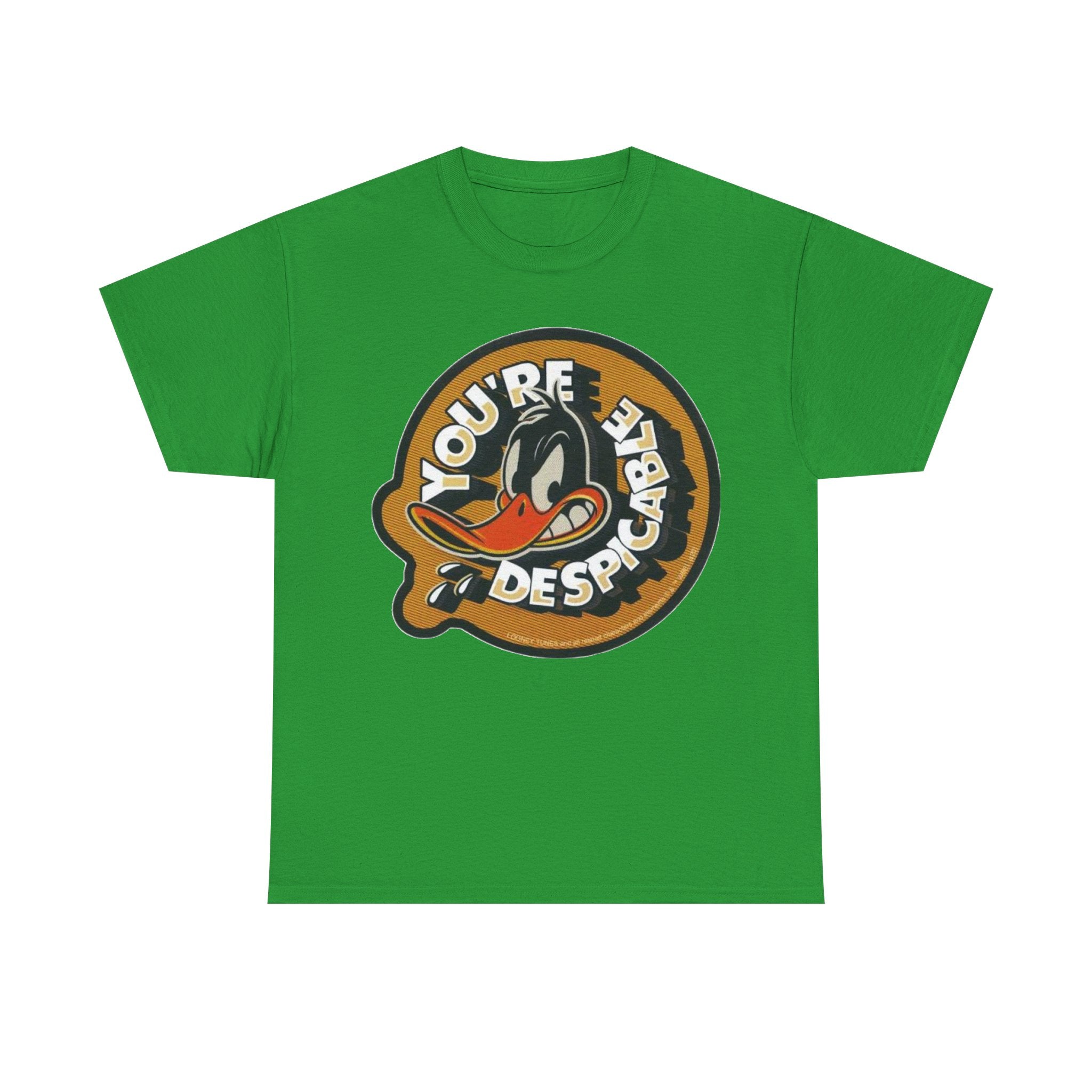 Vintage Daffy Duck Graphic Tee — “You're Despicable” Retro Cartoon Shirt