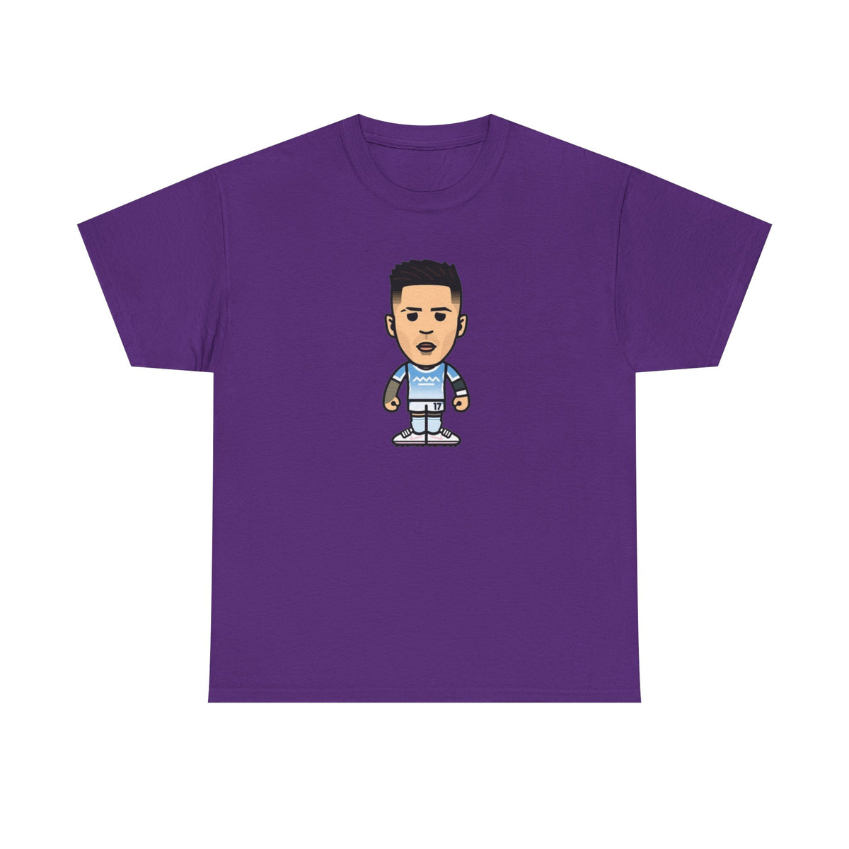 Enzo Fernandez Manchester City Cartoon Cotton T-Shirt