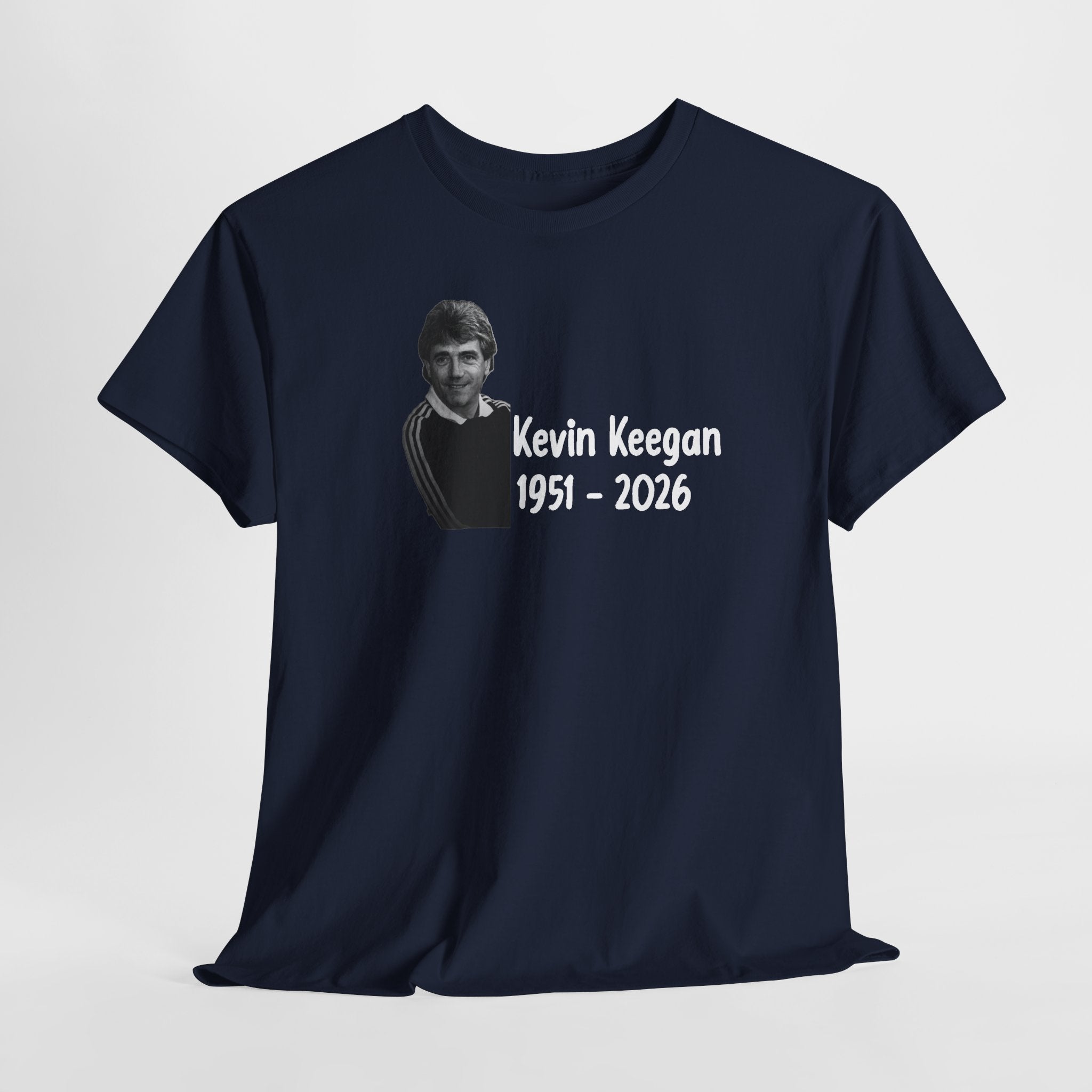 Kevin Keegan Tribute Tee - 'Kevin Keegan 1951 - 2026' Memorial T-Shirt